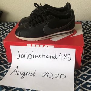 Nike Black Cortez